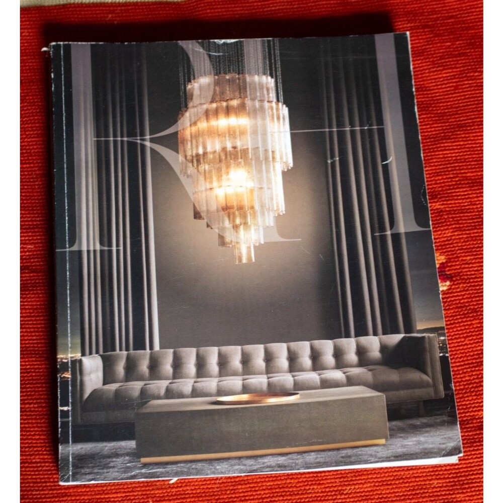 Fall 2016 Restoration Hardware Catalog Magazine Indoors Interior Design RH Decor